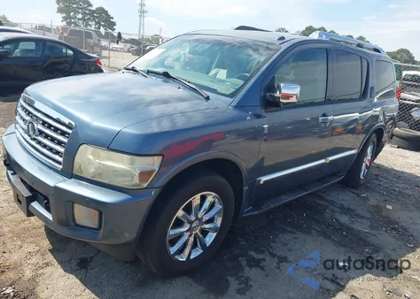 2008 Infiniti Qx56 from USA, damaged, VIN 5N3AA08C78N900086